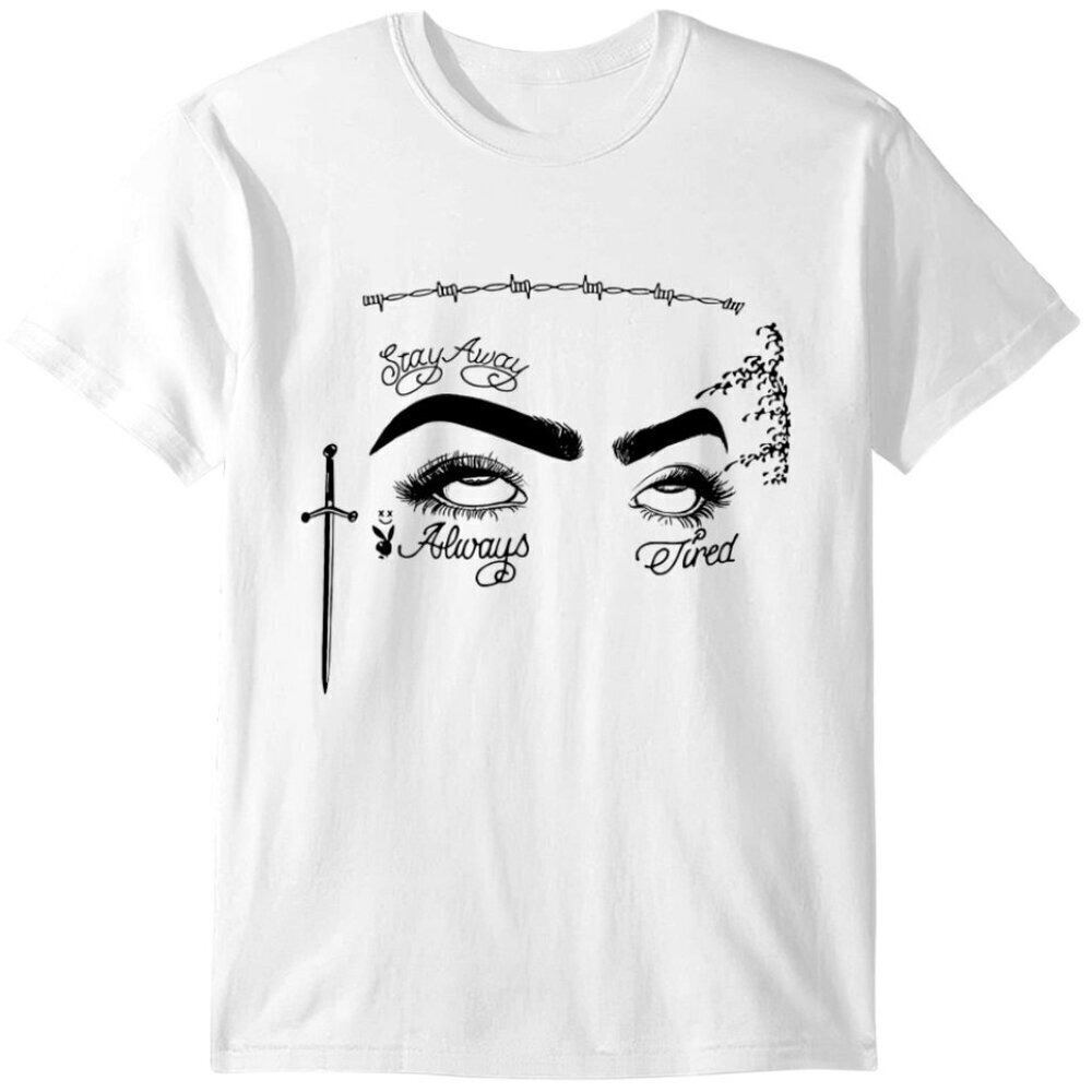 Post Malone Stay Away Retro Music Fan Collector Classic Graphic T-Shirt .